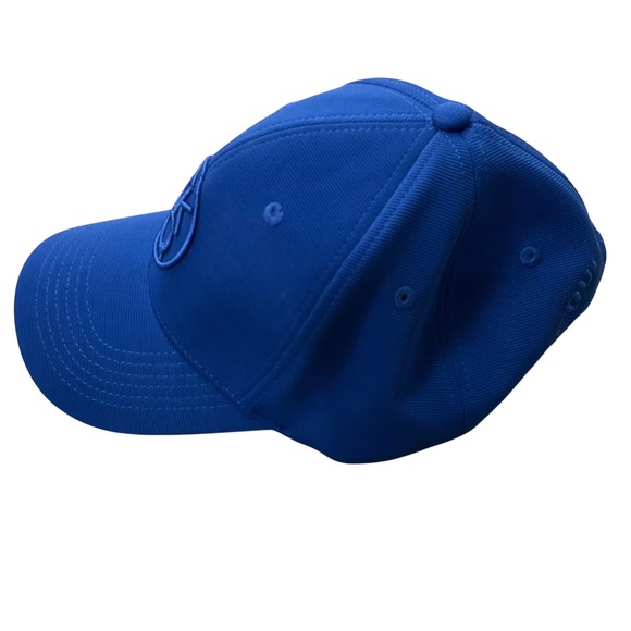 TKEQ Equestrian Royal Blue Snapback Baseball Cap Hat Tonal Logo NWT - Picture 5 of 5